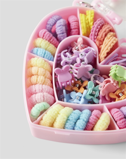 Name It - NMFFamonu Hair Accessorie Sæt - Cradle Pink